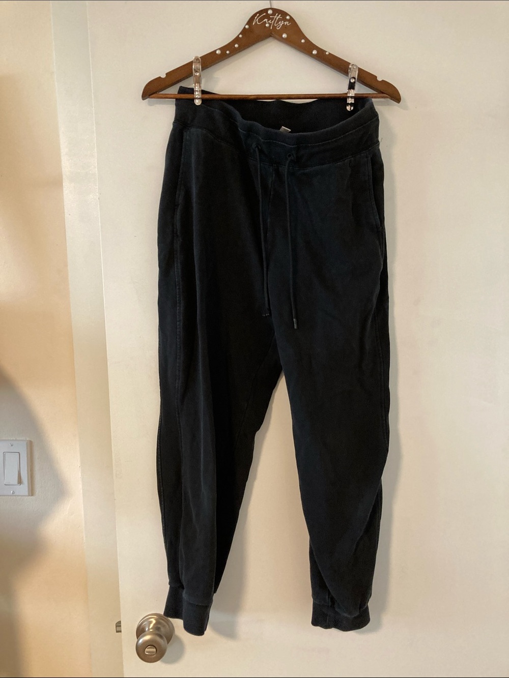 JoyLab Black Drawstring Jogger Pants